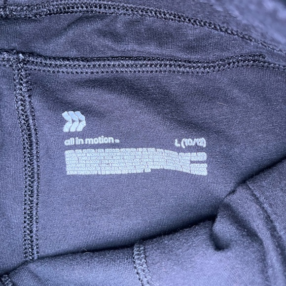 All In Motion Black Joggers Boys Size Large - Picture 5 of 8